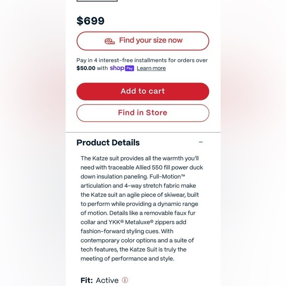 NWT never worn Obermeyer Katze women’s size 8 SHORT SKI SUIT - Picture 3 of 16